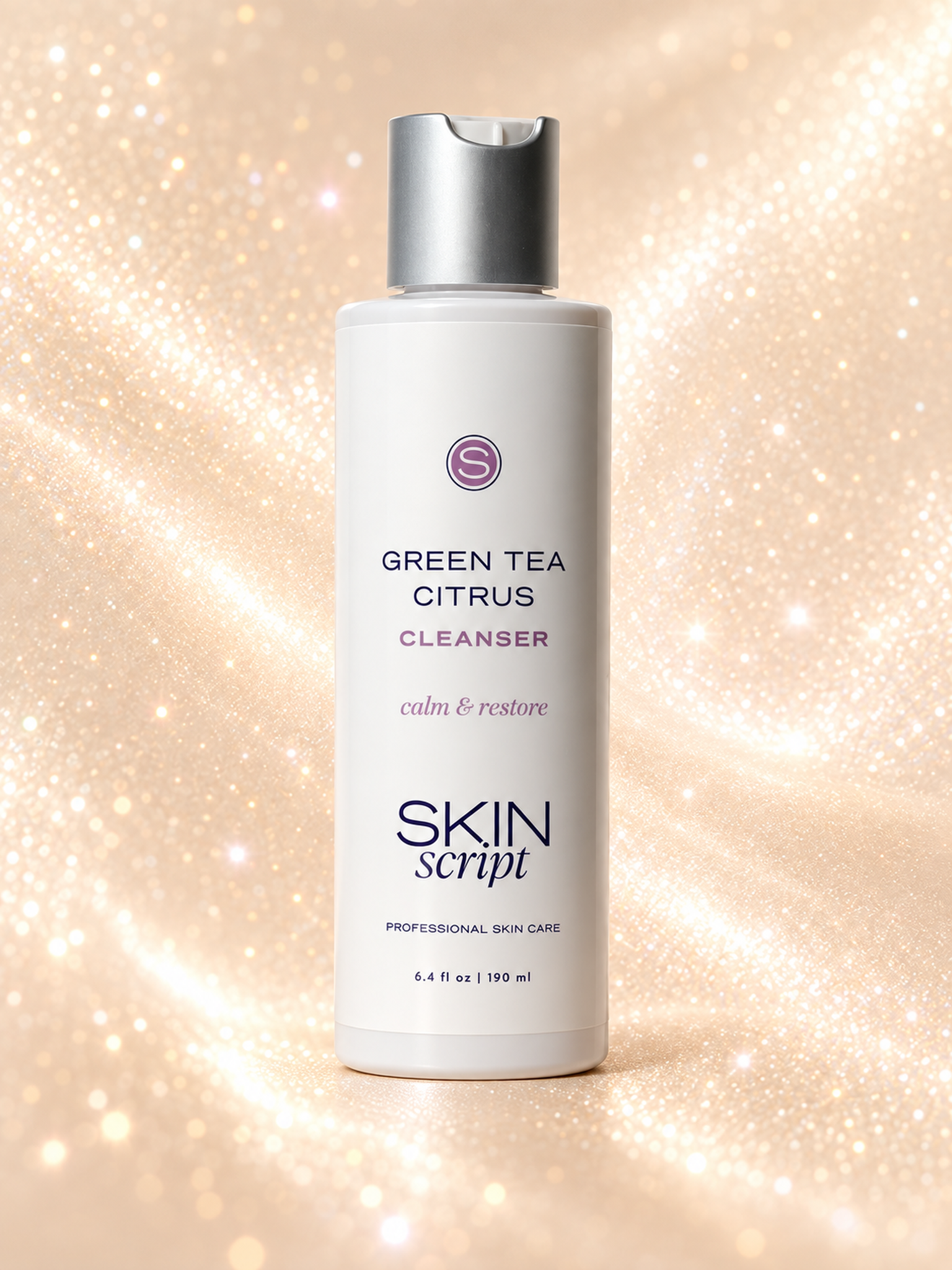 Skin Script Green Tea Citrus Cleanser product photo